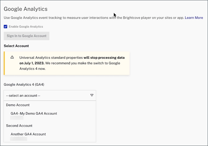 enable Google Analytics