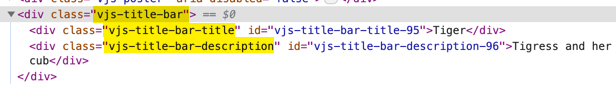 dock text selectors